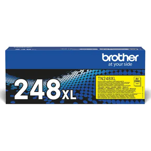 Brother TN248XLY - Toner żółty XL do Brother DCP-L3515, DCP-L3520, DCP-L3527, DCP-L3555, DCP-L3560, HL-L8230, HL-L8240 .